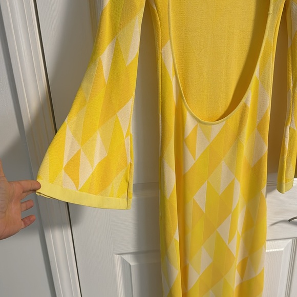 Dodo Bar Or yellow fitted dress - Picture 3 of 5